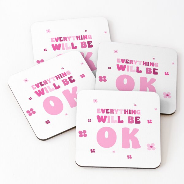 Item preview, Everything Will Be OK, Unique designed and sold by villacreativa.