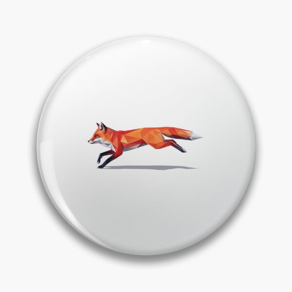 Item preview, Modern Trendy Geometric fox Polygonal animal design Red Fox designed and sold by SOUFIANE1991.