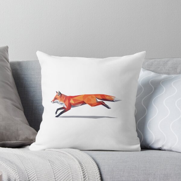 Item preview, Modern Trendy Geometric fox Polygonal animal design Red Fox designed and sold by SOUFIANE1991.