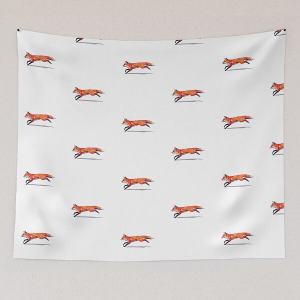 Item preview, Modern Trendy Geometric fox Polygonal animal design Red Fox designed and sold by SOUFIANE1991.