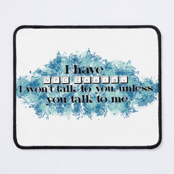 Item preview, Npc Energy (Blue Variant.) designed and sold by Hexcellent Designs.
