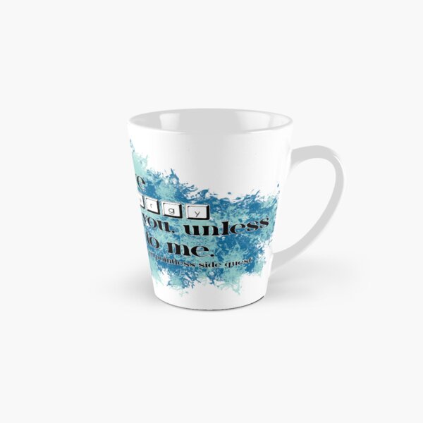 Vista previa del artículo con la obra «Misión sin sentido (variante azul)», diseñado y vendido por Hexcellent Designs.
