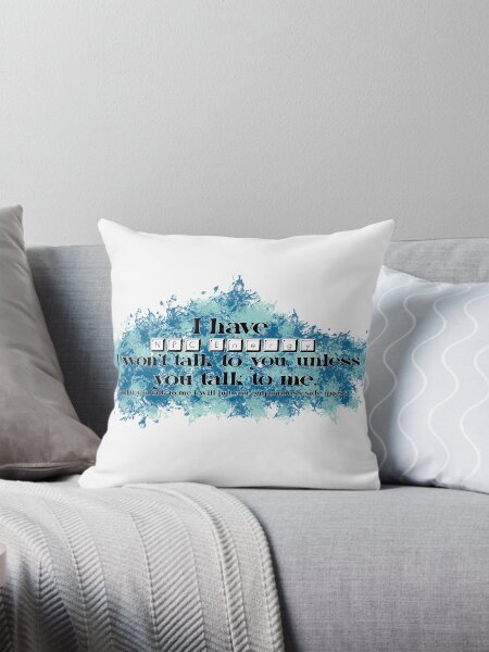 Vista previa del artículo con la obra «Misión sin sentido (variante azul)», diseñado y vendido por Hexcellent Designs.