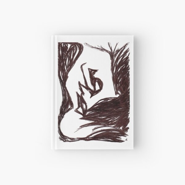 Cat Waiting For The Night (Inga Kristin Bouzon) Hardcover Journal