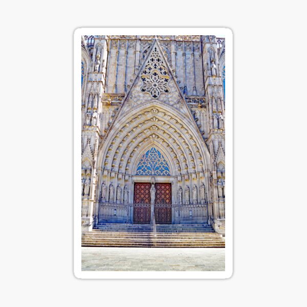 Item preview, Portal of the Barcelona Cathedral designed and sold by manoloshoping.