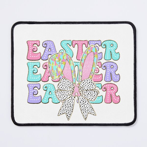 Item preview, Easter Bunny Ears with Bow - Colorful Spring Design Gifts designed and sold by Maniutek.