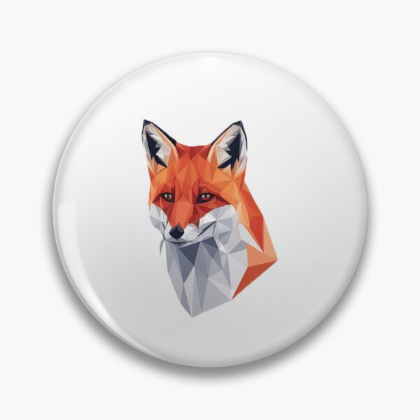 Item preview, Modern Trendy Geometric fox Polygonal animal design Red Fox designed and sold by SOUFIANE1991.