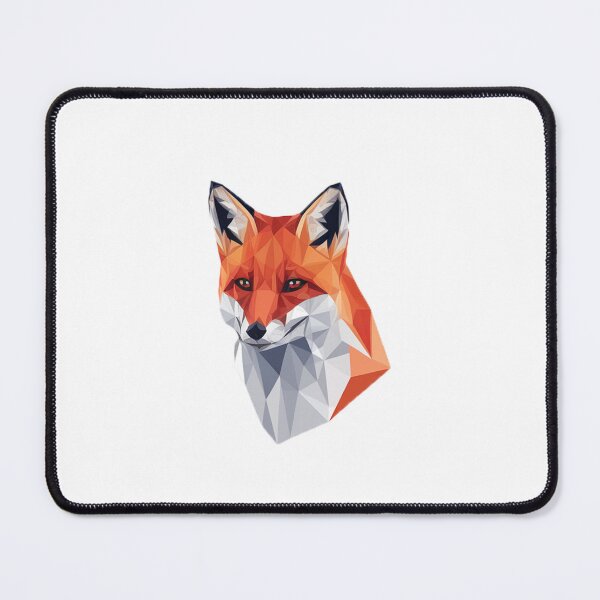 Item preview, Modern Trendy Geometric fox Polygonal animal design Red Fox designed and sold by SOUFIANE1991.