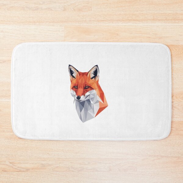 Item preview, Modern Trendy Geometric fox Polygonal animal design Red Fox designed and sold by SOUFIANE1991.