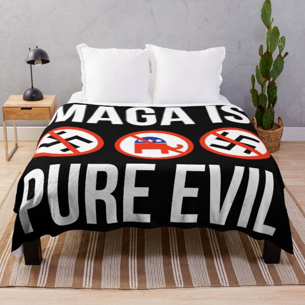 Item preview, MAGA is pure evil designed and sold by Rachel the Artist .