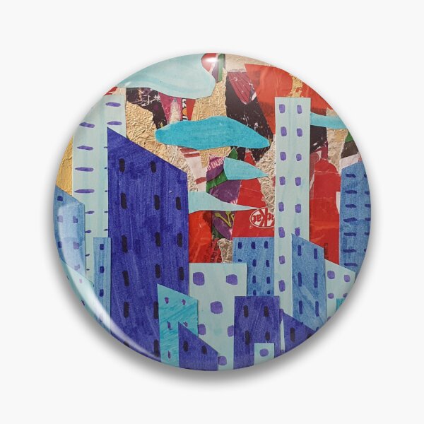 Item preview, Blueprinted Cities, Torn Paper Skies  designed and sold by Sibyl-Arts.