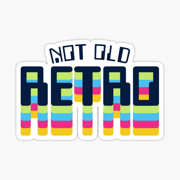 Item preview, Not Old Retro - Computing Typography Retro IT designed and sold by therocketman.