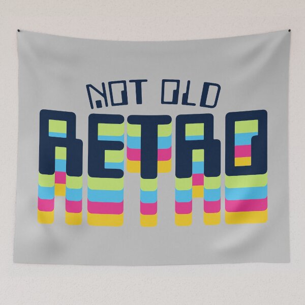 Item preview, Not Old Retro - Computing Typography Retro IT designed and sold by therocketman.