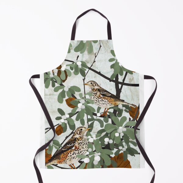 Item preview, Mistle Thrush & Mistletoe designed and sold by katherineblower.