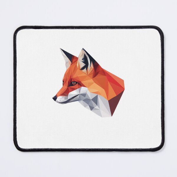 Item preview, Modern Trendy Geometric fox Polygonal animal design Red Fox designed and sold by SOUFIANE1991.