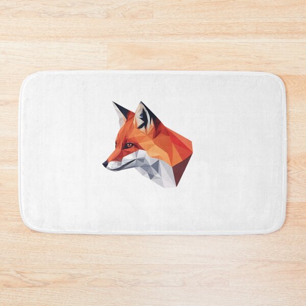Item preview, Modern Trendy Geometric fox Polygonal animal design Red Fox designed and sold by SOUFIANE1991.