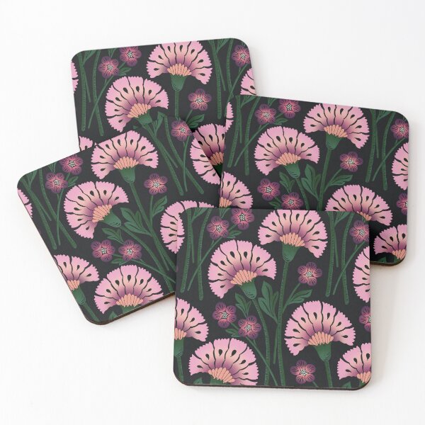 Item preview, Double Carnation stylized Heritage Revival Victorian era  designed and sold by Designsbyluzia.