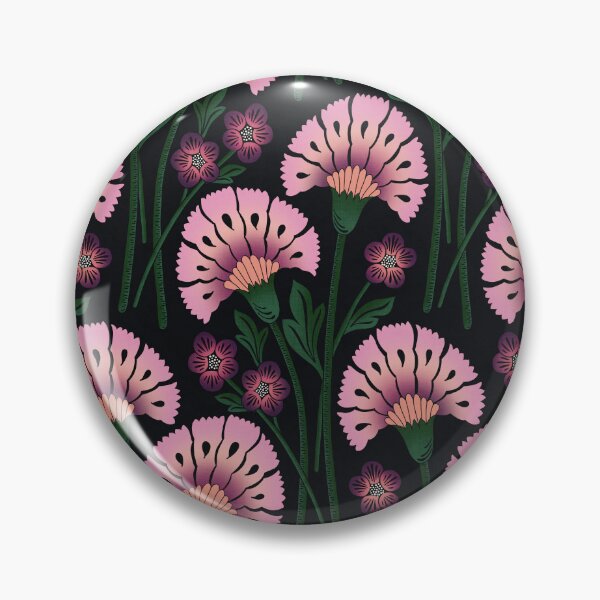 Item preview, Double Carnation stylized Heritage Revival Victorian era  designed and sold by Designsbyluzia.