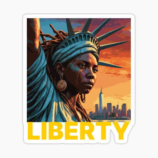 Aperçu de l'œuvre MOIS DE L'HISTOIRE DES FEMMES BIPOC LIBERTY HERSTORY 2 créée et vendue par Marni Scofidio Desi9ns.