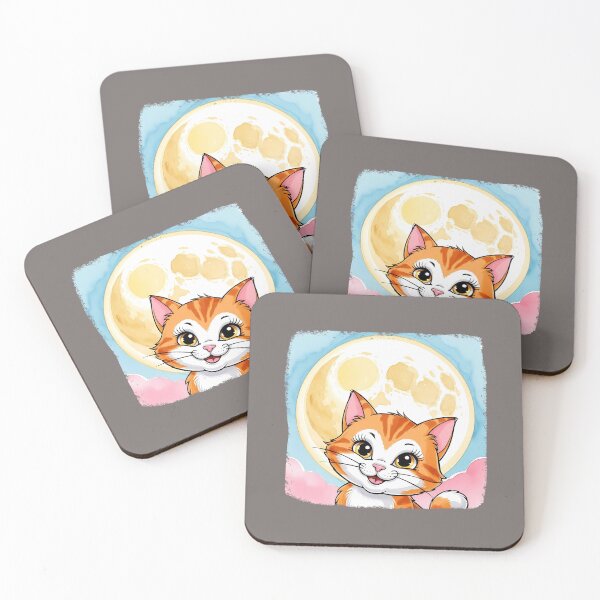 Item preview, Feline Moonlight Kitty designed and sold by TestudoDesign.