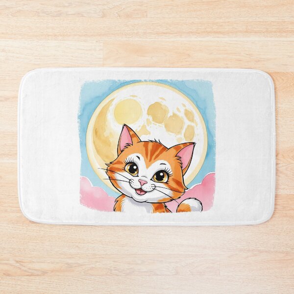 Item preview, Feline Moonlight Kitty designed and sold by TestudoDesign.