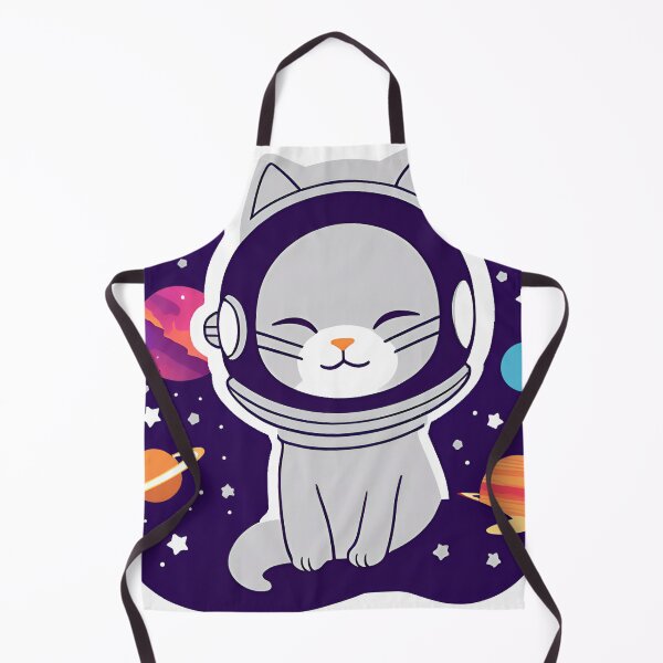 Item preview, Cosmic Kitty - Adorable Astronaut Cat in Space designed and sold by WeirdSketcher.