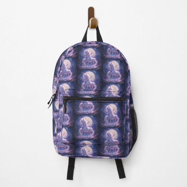 Item preview, Pink Mystical Unicorns Under Starry Night Skies designed and sold by ART ATTACK ZONE.