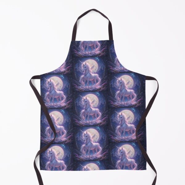 Item preview, Pink Mystical Unicorns Under Starry Night Skies designed and sold by ART ATTACK ZONE.