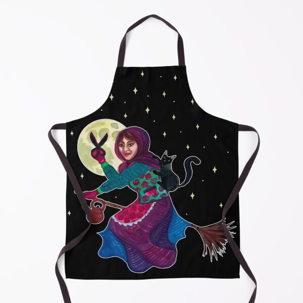 Item preview, Easter Witch on a Full Moon designed and sold by Ivy Lily Art.