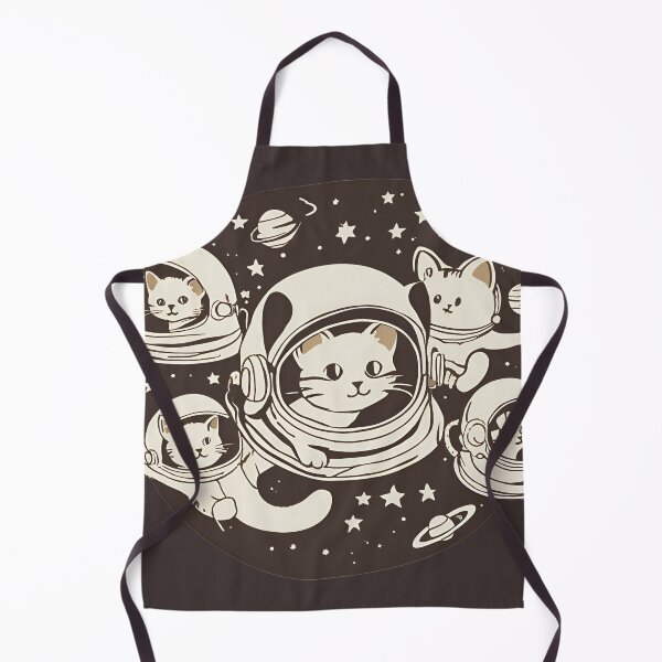 Item preview, Vintage Space Cats - Feline Astronauts Exploring the Galaxy" designed and sold by WeirdSketcher.