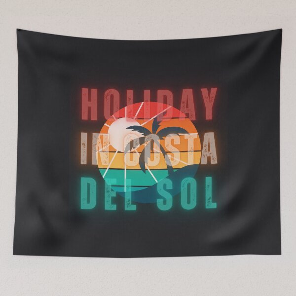 Item preview, Retro Costa del Sol Vacation Art designed and sold by Zakrytos ★★★★★.