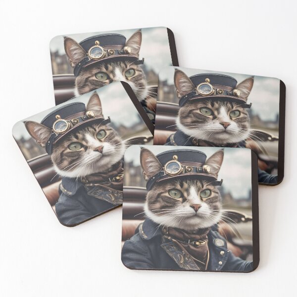 Item preview, Cat driving designed and sold by Conteceres.