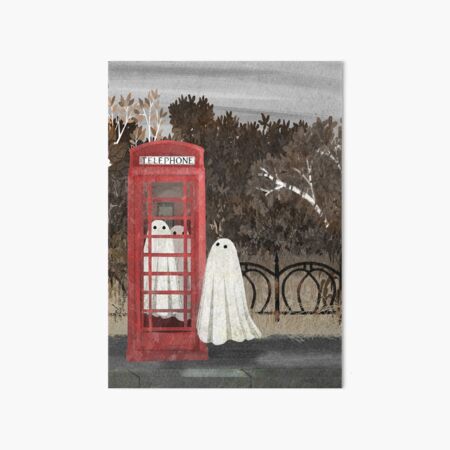 Aperçu de l'œuvre Il y a encore des fantômes dans la cabine téléphonique... créée et vendue par katherineblower.