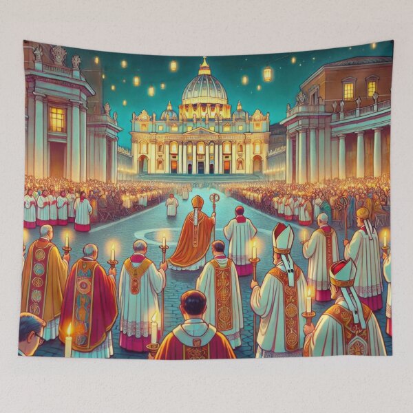 Item preview, Holy Week Ceremony in Italy designed and sold by BobArtGallery.