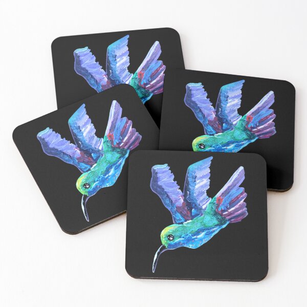 Item preview, Colorful Flying Hummingbird designed and sold by Deborah Camp.