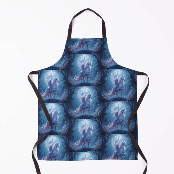 Item preview, Magical Surreal Mystical Unicorns Under Starry Night Skies designed and sold by ART ATTACK ZONE.