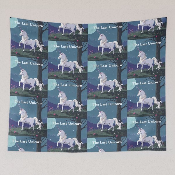 Item preview, The Last Unicorns Under Starry Night Skies designed and sold by ART ATTACK ZONE.