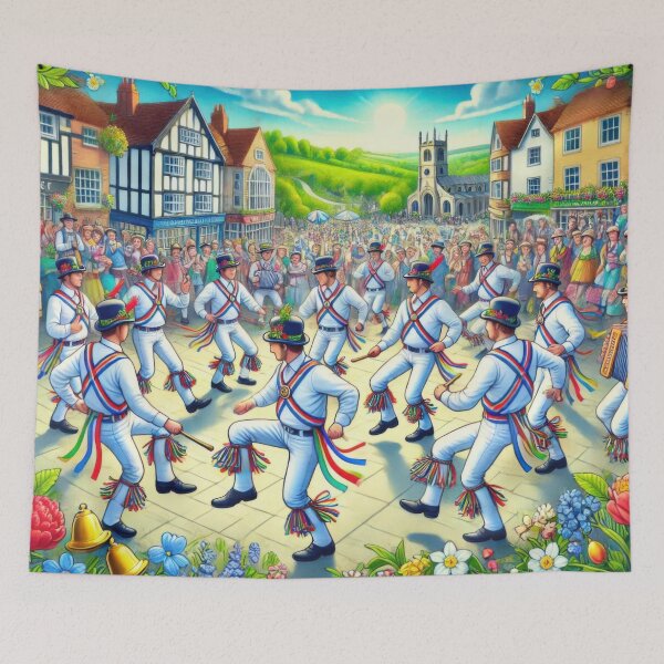 Item preview, Morris Dancing in England designed and sold by BobArtGallery.