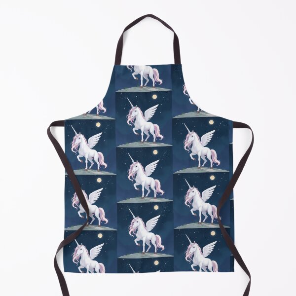 Item preview, Pinky Surreal Mystical Unicorns Under Starry Night Skies designed and sold by ART ATTACK ZONE.