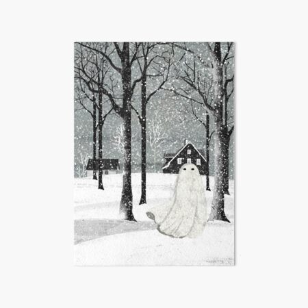 Item preview, There's A Ghost in the Blizzard designed and sold by katherineblower.