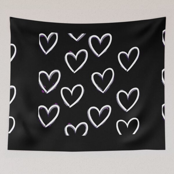 Item preview, Black And White Hearts designed and sold by SteezeeStore.