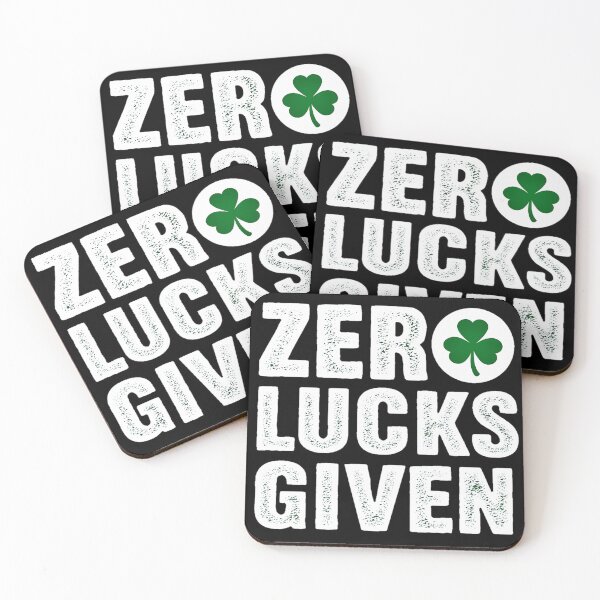 Item preview, Zero Lucks Given designed and sold by AlphaTeez.
