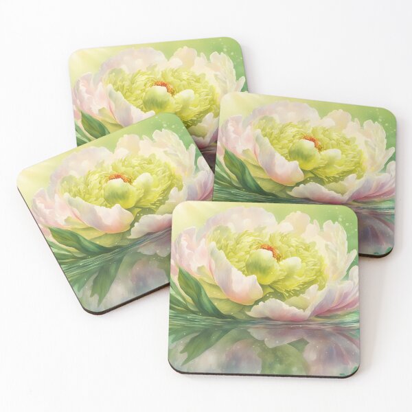 Item preview, Great White Paeony designed and sold by CalmnessbyChoice.