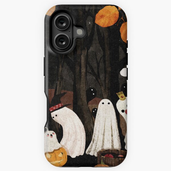 Vista previa del artículo con la obra «Fiesta de Halloween», diseñado y vendido por katherineblower.