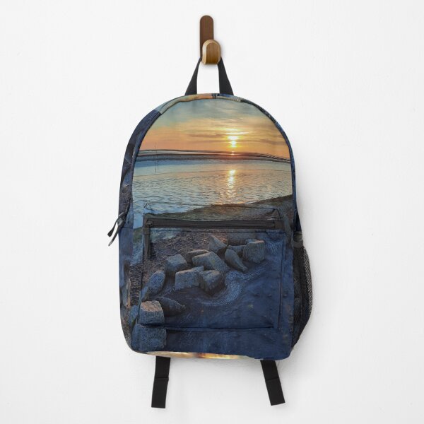 Item preview, Art by Mike Photography Photo on the North Sea beach with romantic sunset designed and sold by allartbymike.