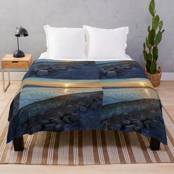 Item preview, Art by Mike Photography Photo on the North Sea beach with romantic sunset designed and sold by allartbymike.