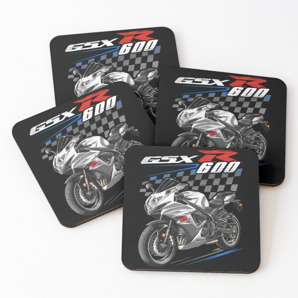 Item preview, Suzuki GSXR 600 2015 (Pearl Bracing White & Glass Sparkle Black) for Motorcycle Riders designed and sold by MotoApparelHub.