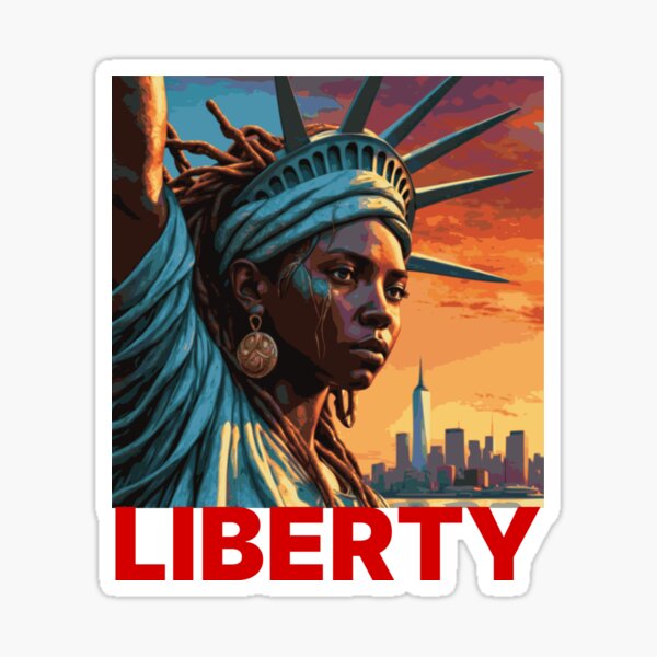 Aperçu de l'œuvre MOIS DE L'HISTOIRE DES FEMMES BIPOC LIBERTY HERSTORY 6 créée et vendue par Marni Scofidio Desi9ns.