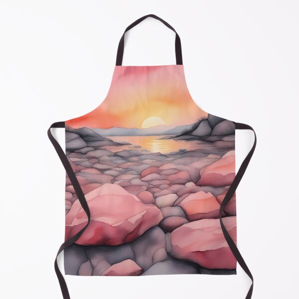 Item preview, Pink Rocks at Sunset designed and sold by CalmnessbyChoice.