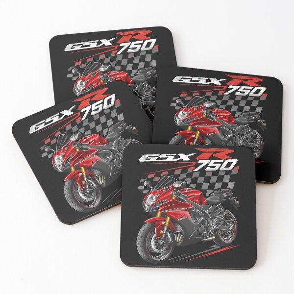 Item preview, Suzuki GSXR 750 2014 (Candy Daring Red & Glass Sparkle Black) for Motorcycle Riders designed and sold by MotoApparelHub.